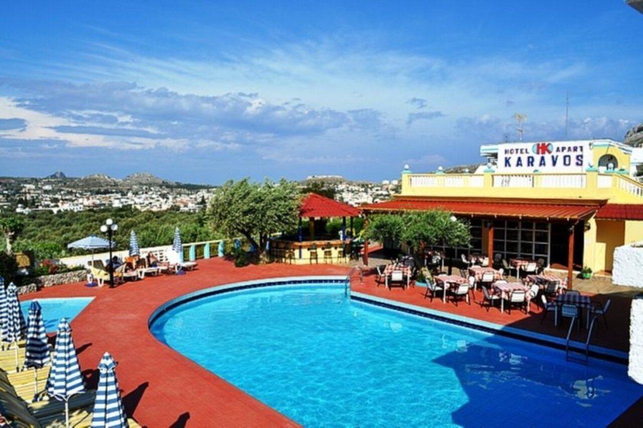 ארכאנגלוס Karavos Hotel Apartments מראה חיצוני תמונה
