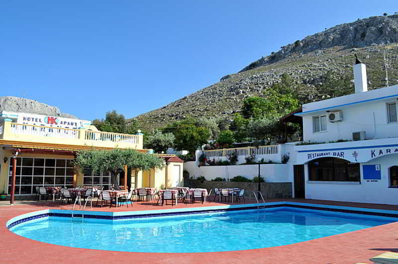 ארכאנגלוס Karavos Hotel Apartments מראה חיצוני תמונה